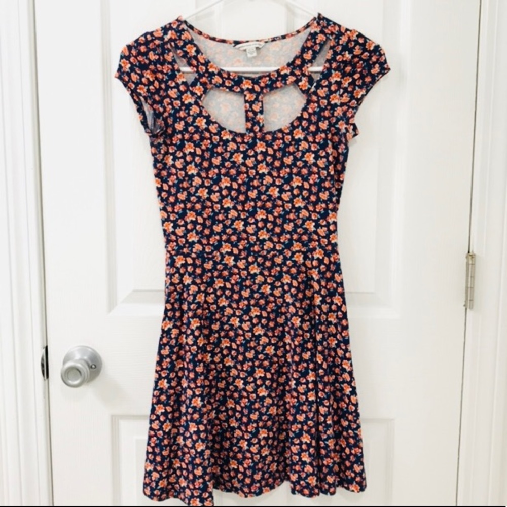 Floral Sundress with cutouts